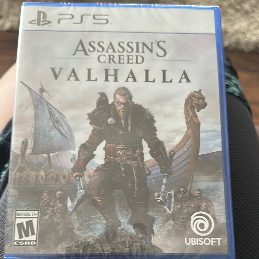 Assassin's Creed Valhalla for PS5 - Blue Case